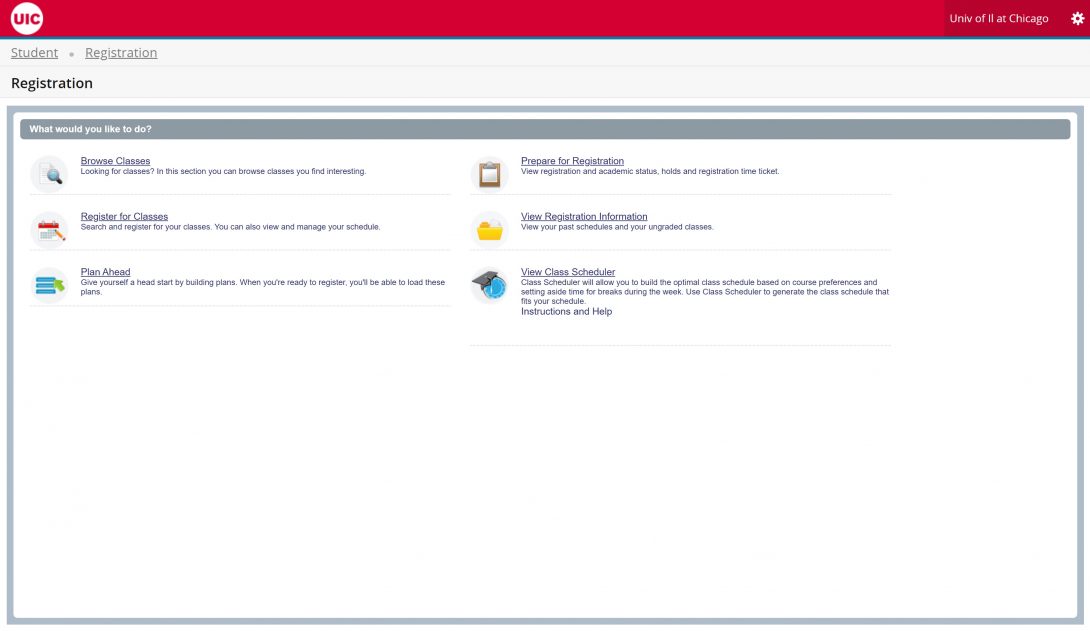 Using XE Registration Office of the Registrar University of