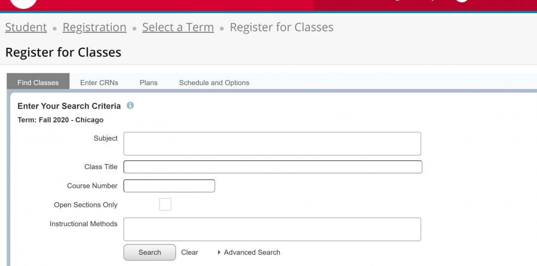 Registration for term 3 is now open